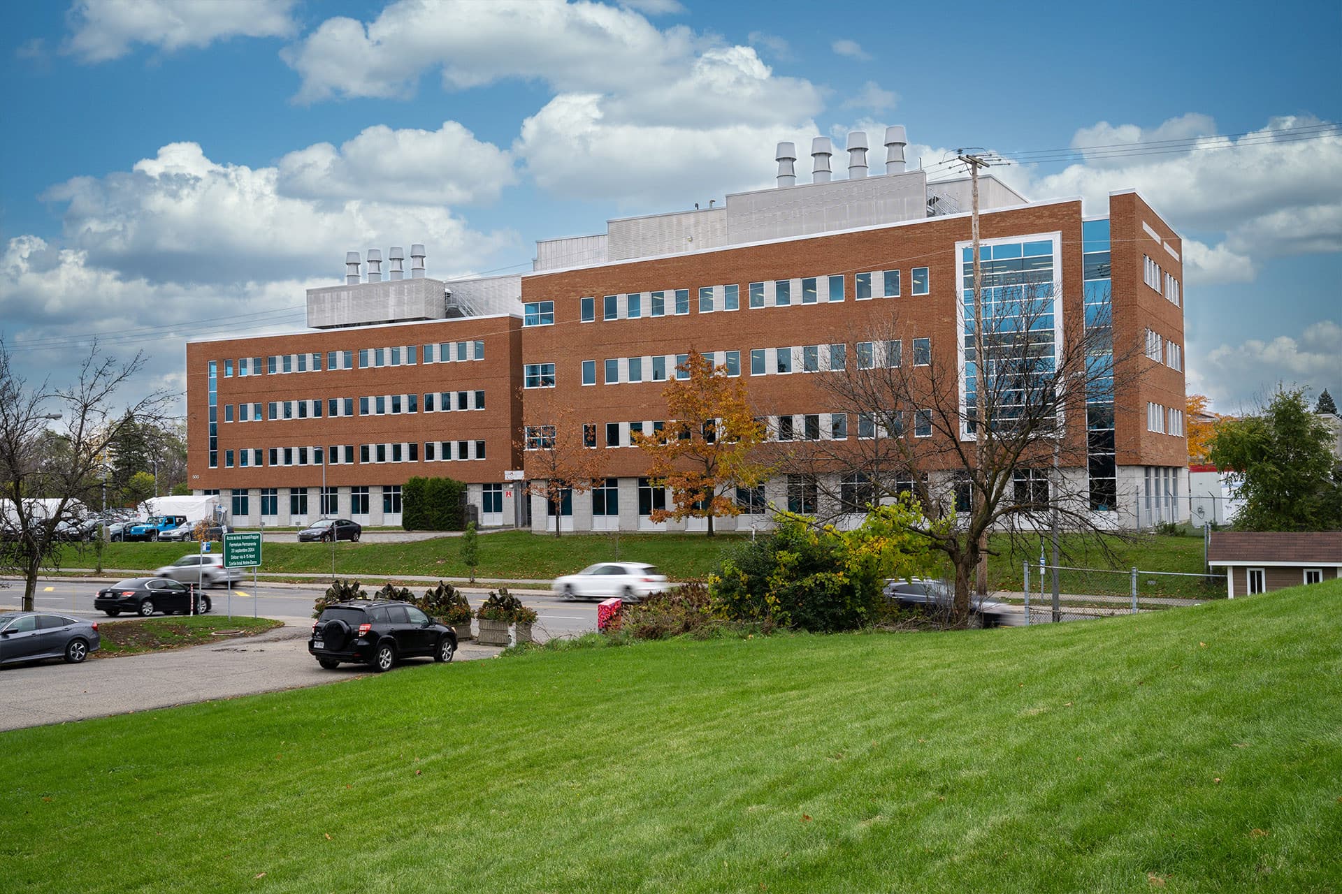 CQIB Life Sciences Incubator building in the Greater Montreal area, where Ebovir is located